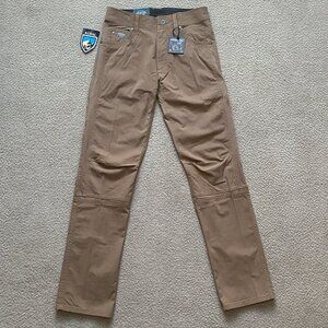 KUHL Radikl Pant 30x34 Klassik Fit Hybrid Breathable Stretch Dark Khaki NWT